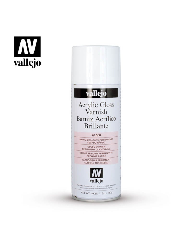 GUNDAM ACC - Aerosol Primer 400ml - Acrylic Gloss Spray Varnish