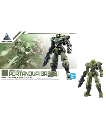 GUNDAM - 30MM 1/144 bEXM-15 Portanova Green - Model Kit