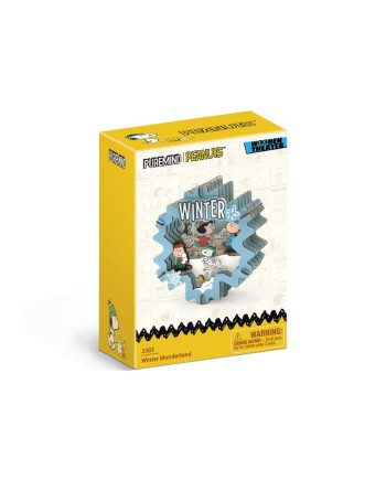 PEANUTS - Winter Wonderland - Wood Model Kit Theater