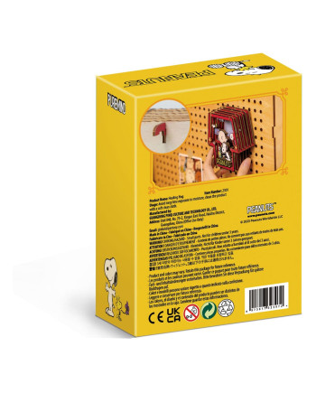 PEANUTS - Healing Hug - Wood Model Kit Theater