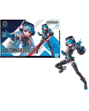 GIRL GUN LADY - Lady Commander Alice - Model Kit