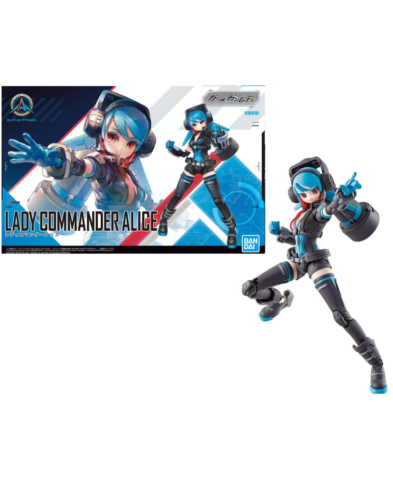 GIRL GUN LADY - Lady Commander Alice - Model Kit
