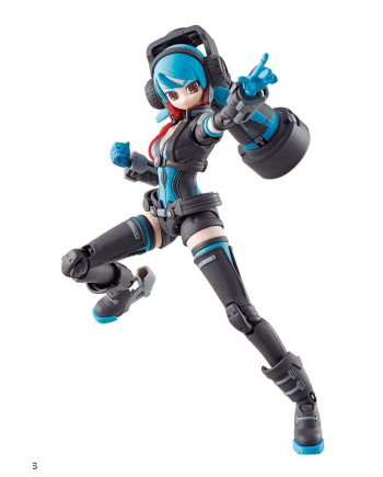 GIRL GUN LADY - Lady Commander Alice - Model Kit