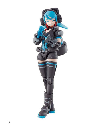 GIRL GUN LADY - Lady Commander Alice - Model Kit