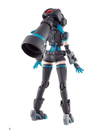 GIRL GUN LADY - Lady Commander Alice - Model Kit