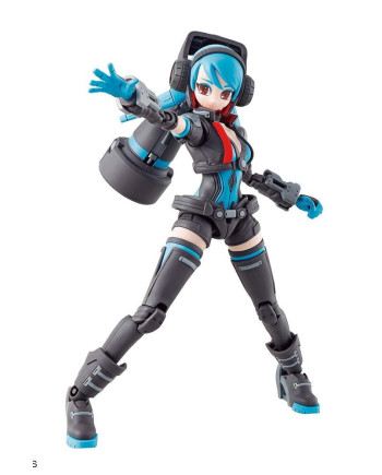 GIRL GUN LADY - Lady Commander Alice - Model Kit