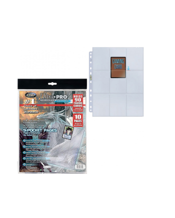 Ultrapro Page 9 Pochettes Platinum Serie Pack De 10Pcs