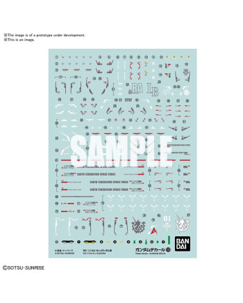GUNDAM - Gundam Decal 132 RG 1/144 Hi-vGUNDAM - Model Kit