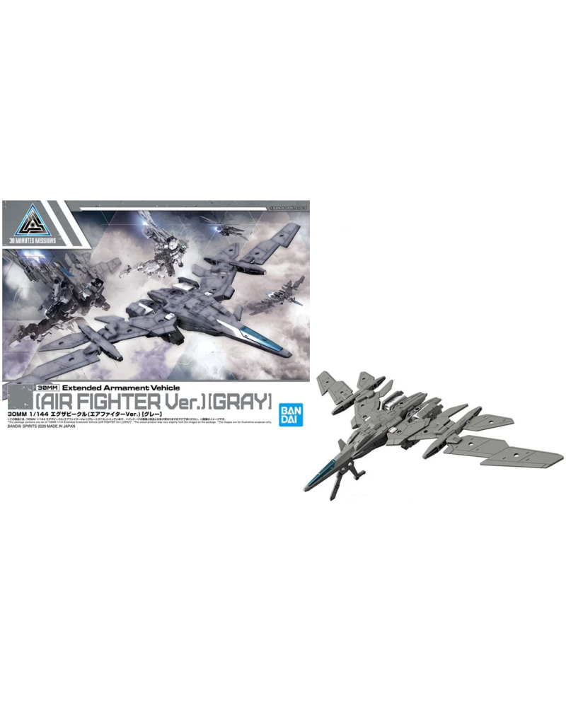 GUNDAM - 30MM 1/144 EVA Vehicle Air Fighter Gray - Model Kit