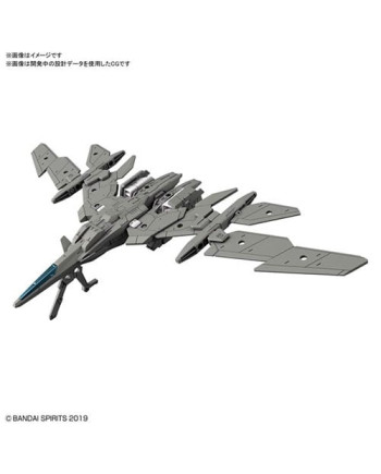 GUNDAM - 30MM 1/144 EVA Vehicle Air Fighter Gray - Model Kit