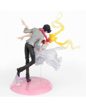 Figurine FiguartsZERO Sailor Moon & Tuxedo Mask – 23,5 cm – Tamashii Nations