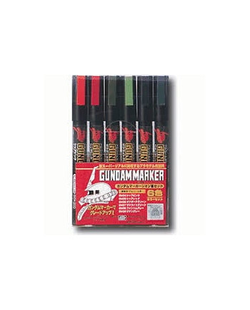 GUNDAM - Gundam Marker GMS-108 Zeon Set
