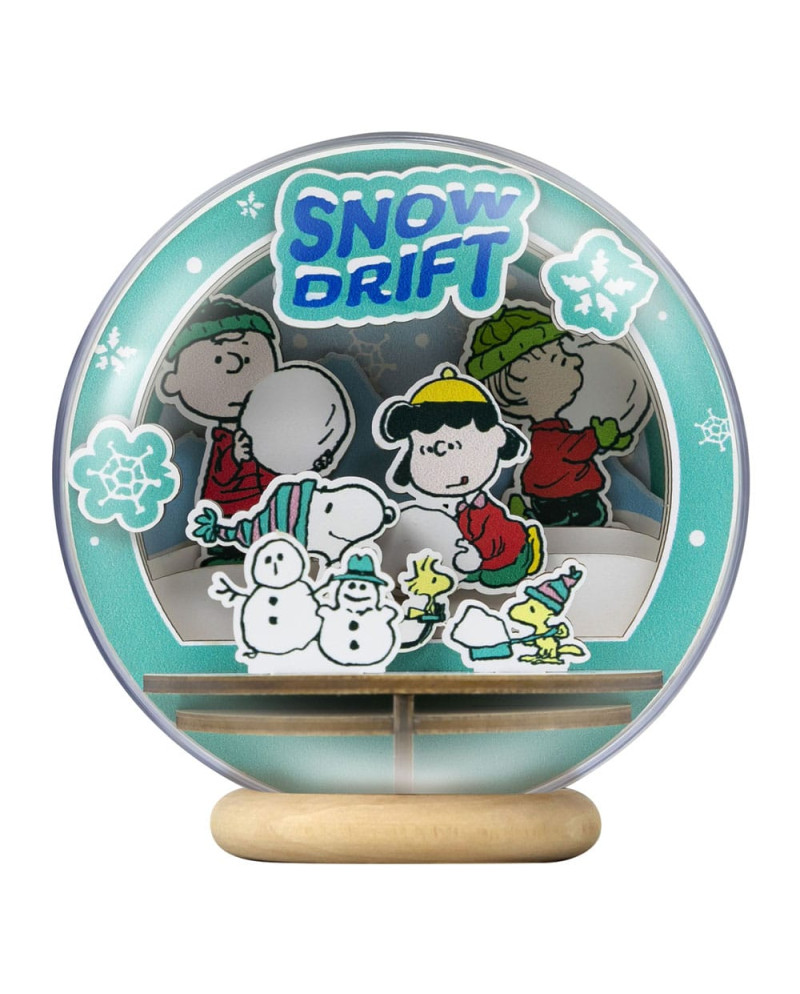 PEANUTS - Snow Drift - Wood Model Kit Globe Theater