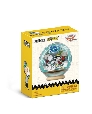 PEANUTS - Snow Drift - Wood Model Kit Globe Theater