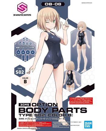 30MS - 30MS Option Body Parts Type S02 (Color B) - Model Kit