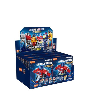 TRANSFORMERS - Shining Version 02 - Model Kit Blokees Display 6 pc