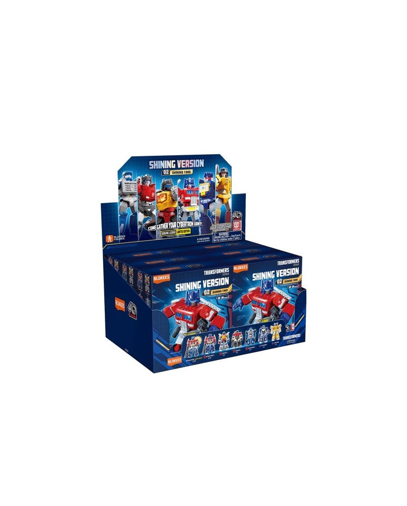 TRANSFORMERS - Shining Version 02 - Model Kit Blokees Display 6 pc