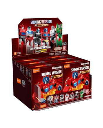 TRANSFORMERS - Shining Version 01 - Model Kit Blokees Display 6 pc
