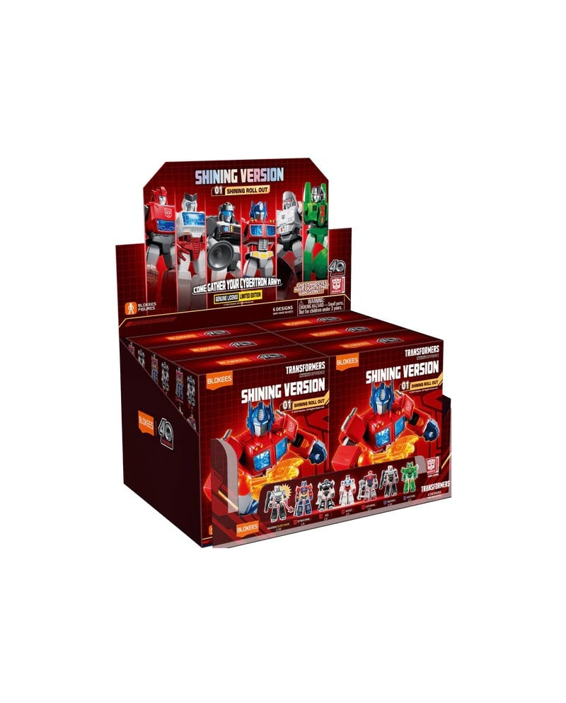 TRANSFORMERS - Shining Version 01 - Model Kit Blokees Display 6 pc