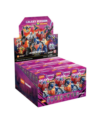 TRANSFORMERS - Galaxy Version 06 - Model Kit Blokees Display 9 pc