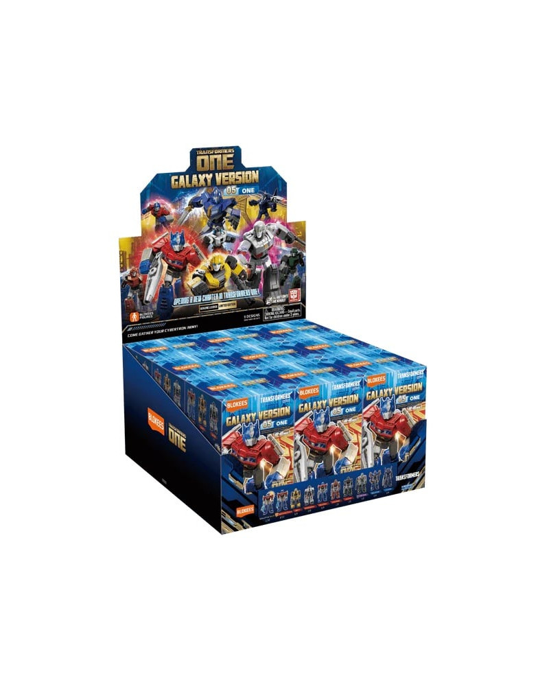 TRANSFORMERS - Galaxy Version 05 - Model Kit Blokees Display 9 pc