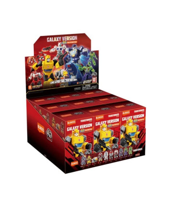 TRANSFORMERS - Galaxy Version 03 - Model Kit Blokees Display 9 pc