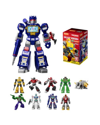 TRANSFORMERS - Galaxy Version 03 - Model Kit Blokees Display 9 pc
