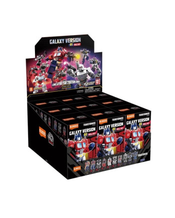TRANSFORMERS - Galaxy Version 01 - Model Kit Blokees Display 9 pc