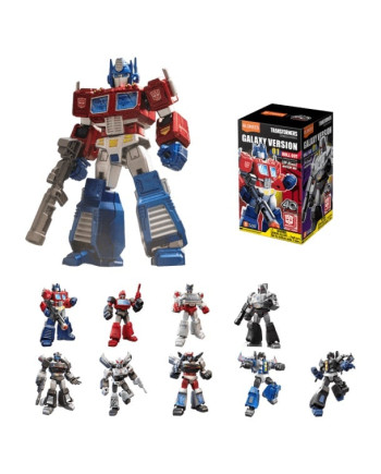 TRANSFORMERS - Galaxy Version 01 - Model Kit Blokees Display 9 pc