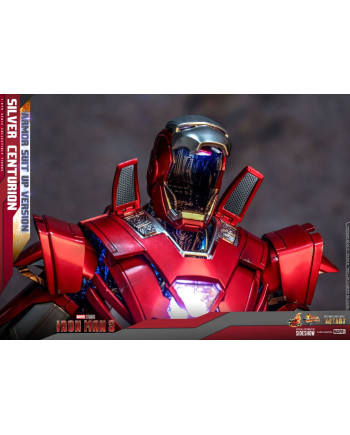 MARVEL - Iron Man 3 Silver Centurion - Figurine Movie Masterpiece 56cm
