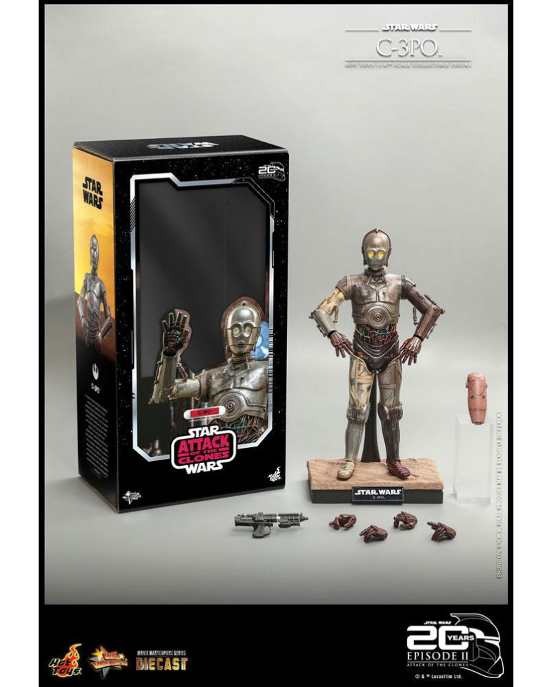 STAR WARS - C-3PO (Episode 2) - Action Figure 1/6 29cm