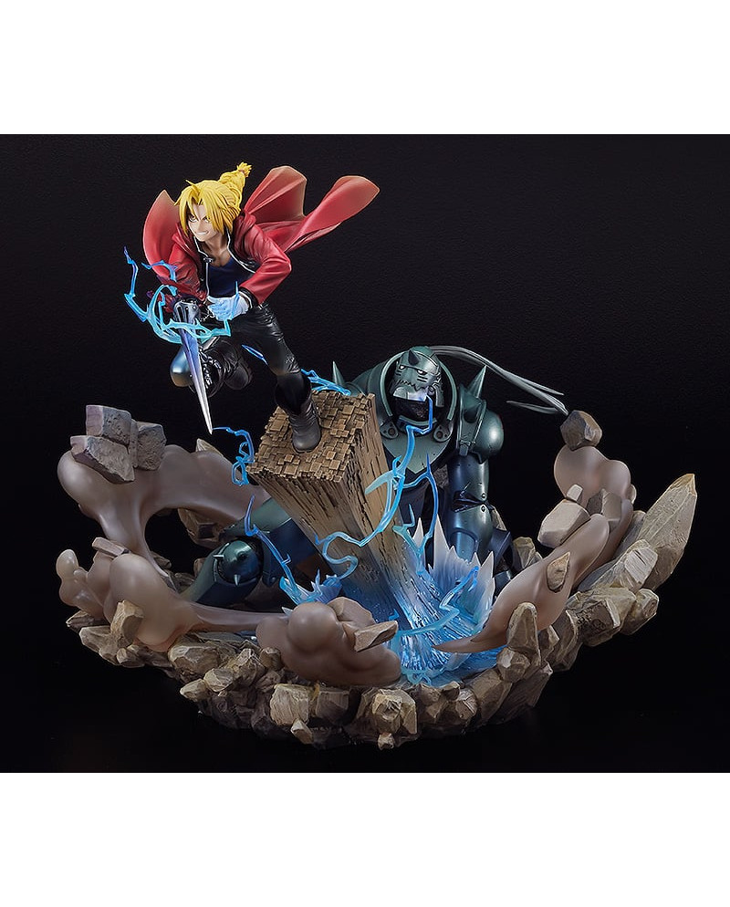 FULL METAL ALCHEMIST - Edward Elric & Alphonse Elric - Statue 58cm