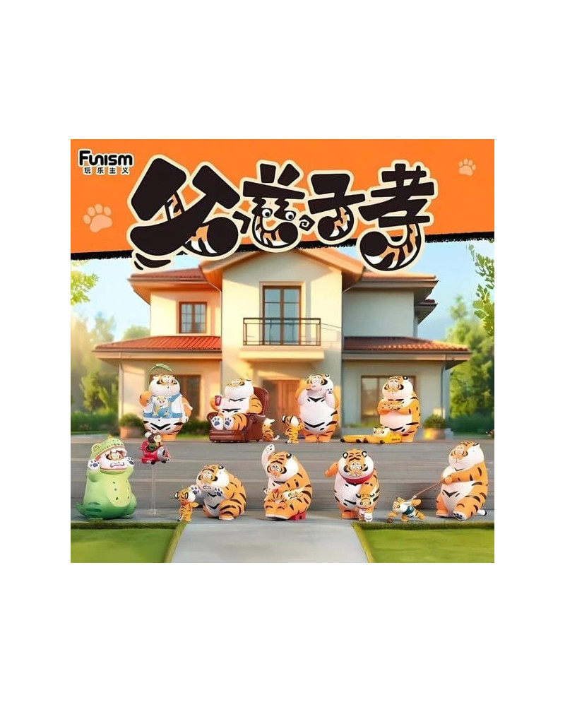 ALEXANDER the Fat Tiger - Roaring Love - Blind Box 8 Figure set 10cm