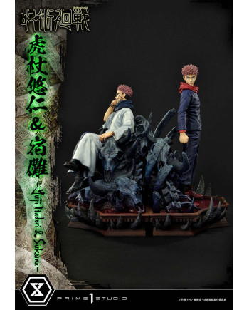 JUJUTSU KAISEN - Yuji and Sukuna - Statue Premium Masterline 38+34cm