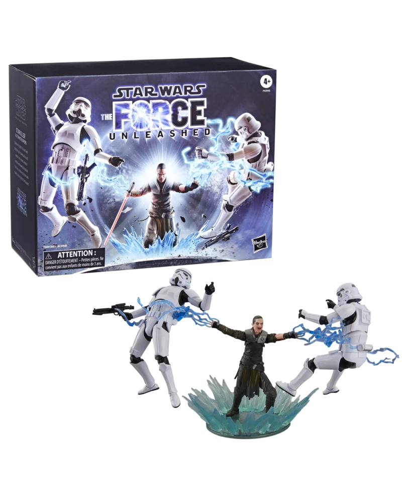 STAR WARS - Starkiller & Stormtroopers - Figure Black Series 15cm