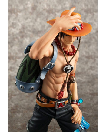 ONE PIECE - Portgas D.Ace 10th Limited Vers. - Statue Exc. Mod. 23cm