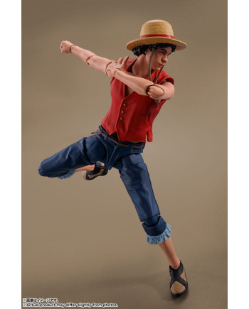 ONE PIECE NETFLIX - Monkey D.Luffy - Figure S.H. Figuarts 14cm