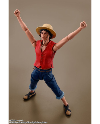 ONE PIECE NETFLIX - Monkey D.Luffy - Figure S.H. Figuarts 14cm