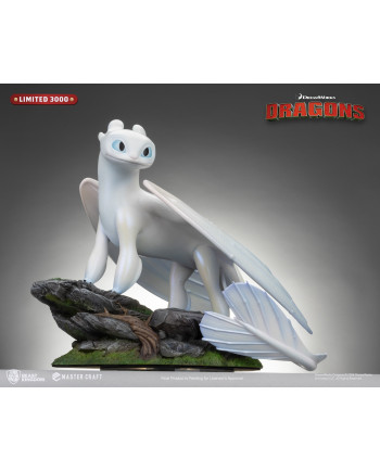 HOW TO TRAIN YOUR DRAGON 3 - Light Fury - Statue Master Craft 29cm