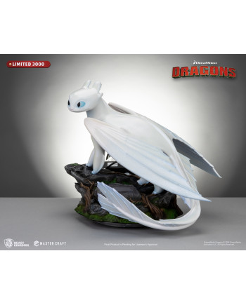 HOW TO TRAIN YOUR DRAGON 3 - Light Fury - Statue Master Craft 29cm