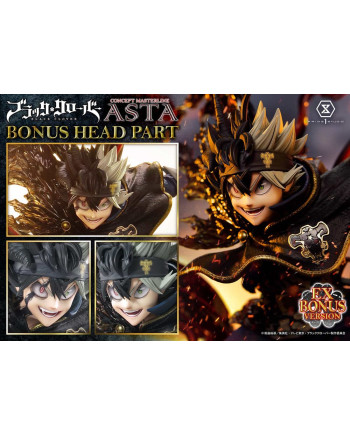 BLACK CLOVER - Asta "Exclusive Bonus" - Statue Masterline Series 50cm