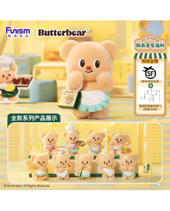 BUTTERBEAR - Operating Day - Blind Box 8 Figure set 10cm