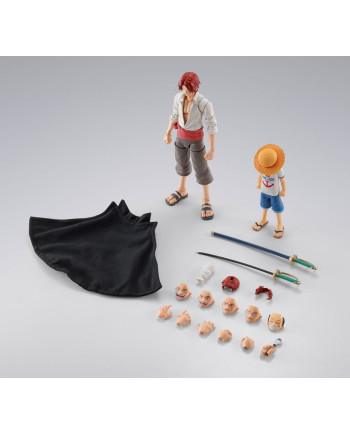 ONE PIECE - Shanks & Luffy (Child)  - 2 Figure Pack S.H. Figuarts 8cm