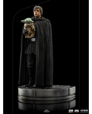 STAR WARS - Luke Skywalker and Grogu - Statue ArtScale 1/10 21cm