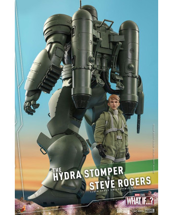 MARVEL - Hydra Stomper & Steve Rogers (What if...?) - Figures 56cm