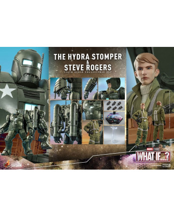 MARVEL - Hydra Stomper & Steve Rogers (What if...?) - Figures 56cm