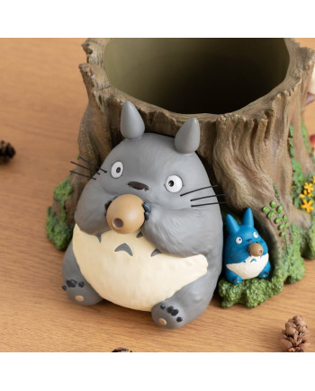 MY NEIGHBOR TOTORO - Totoro tree trunk - Planter Diorama 17.5cm