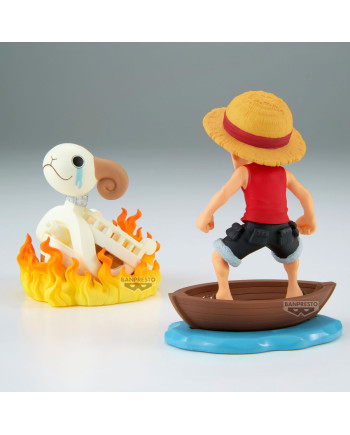ONE PIECE - Luffy & Going Merry - WCF Log Stories Figure 8cm