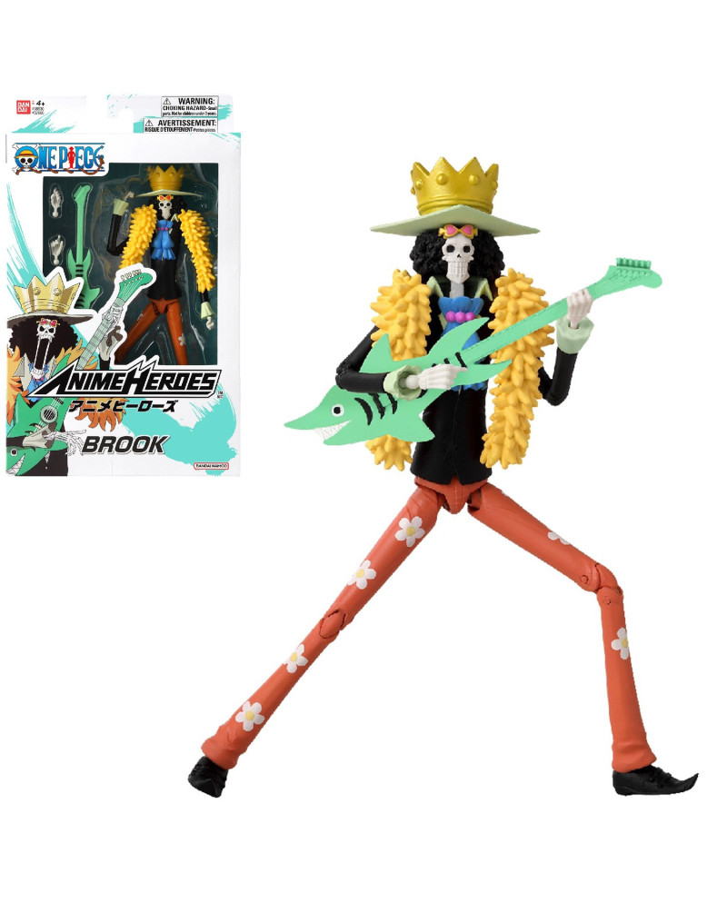 ONE PIECE - Brook  - Figure Anime Heroes 17cm