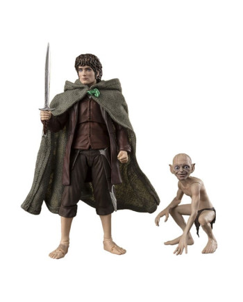 LORD OF THE RINGS - Frodo & Gollum - Figure S.H. Figuarts 6 & 12cm